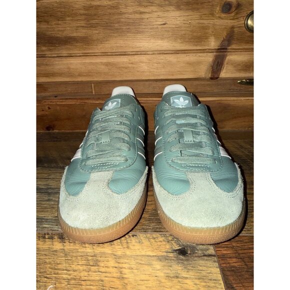 adidas Samba OG Green Sneakers Size 7 - Picture 7 of 14